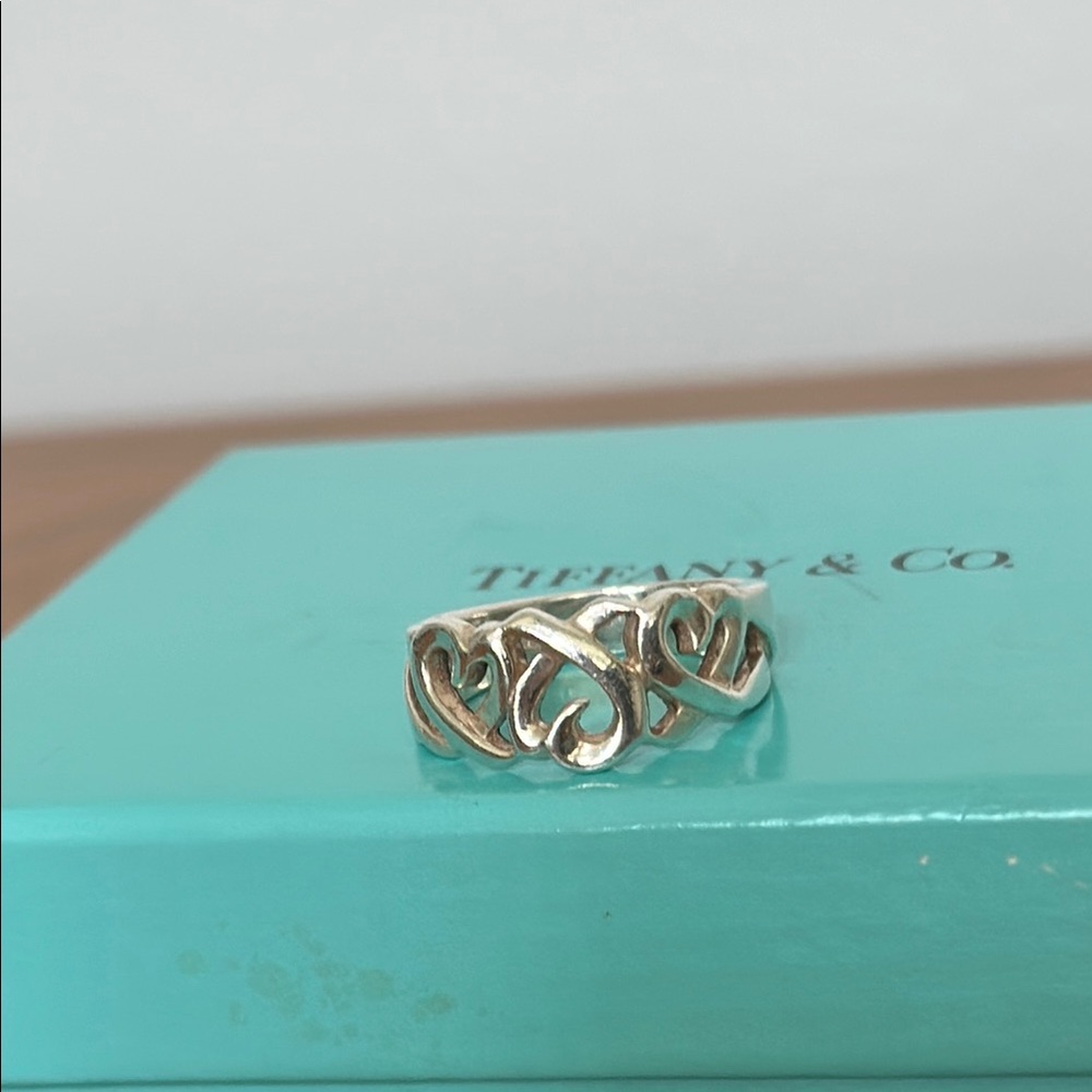 Tiffany & Co. Silver Heart Ring